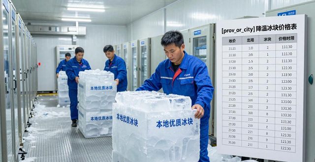 北京宣武降温冰块多少钱一吨？本地制冰厂报价来了